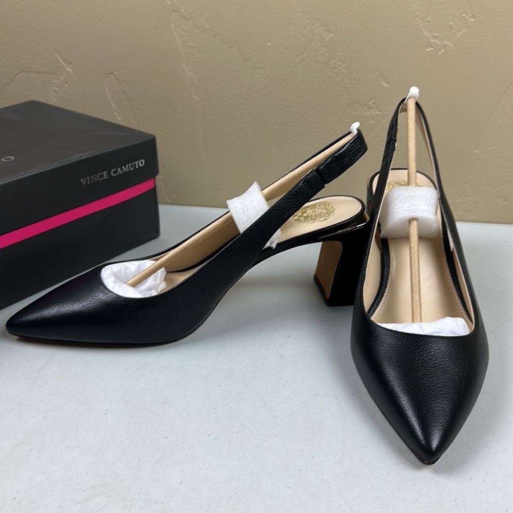 Vince Camuto Hamden Slingback Pointed Toe Pump | 11 - Picture 9 of 16